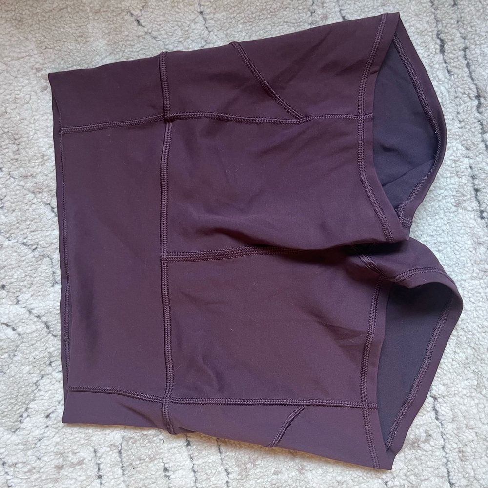 2 inch inseam Lululemon size 4 shorts